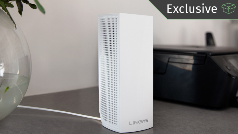 Pack de tres Linksys Velop de segunda mano, $330 con el código KINJAVELOP